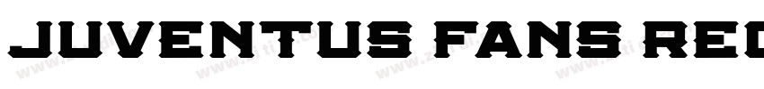 Juventus Fans Regula字体转换